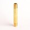 Homeplus+ ATC 1/8 in. MPT X 1/8 in. D MPT Yellow Brass Nipple 2-1/2 in. L 6JC126300201013 - alternate 2